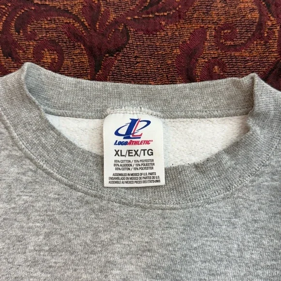90s Logo Athletic Colorado Avalanche Embroidered Crewneck - Picture 2 of 5